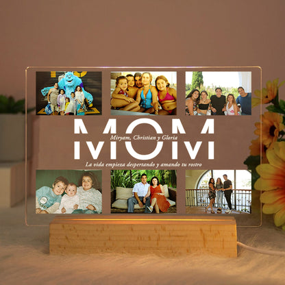 Radiant Moments - Personalized 3D Acrylic Lamp