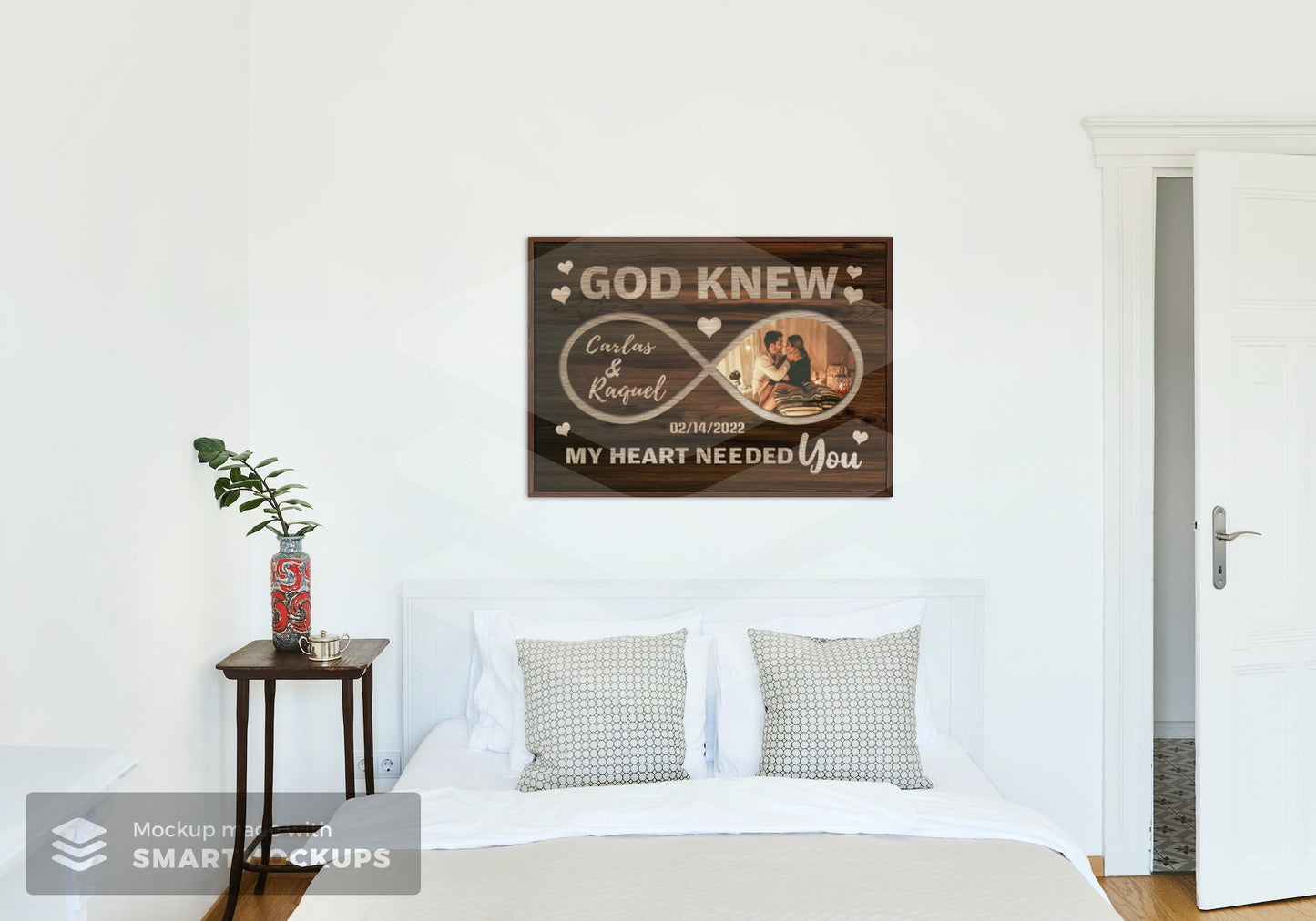 Everlasting Love - Personalized Infinity Canvas