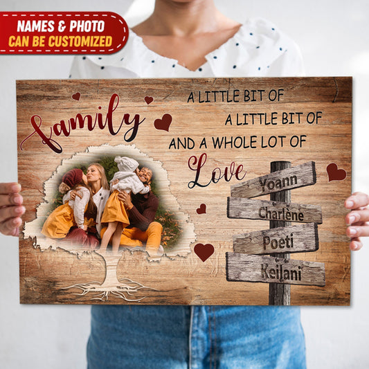 Everlasting Bonds - Personalized Family Tree Photo Frame