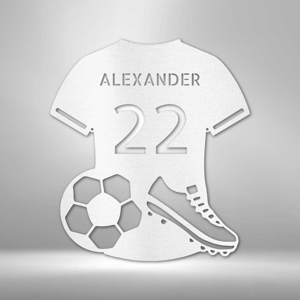 21467334841173023 | Personalized Soccer Jersey Monogram | Personalized sports gift idea